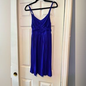 Royal blue camisole dress